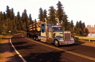 Hill Off-Road Truck Simulator 3D Affiche