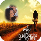 Miss You Photo Frames icono