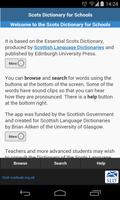 Scots Dictionary for Schools Cartaz