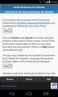 Scots Dictionary for Schools Poster