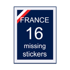 Stickers manquants France 2016 icône