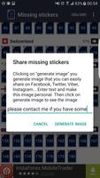 برنامه‌نما Missing Stickers - 2016 عکس از صفحه