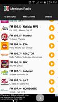 Mexican Radio Stream Online capture d'écran 1