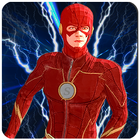 Superhero Flash Hero:flash speed hero- flash games icône