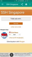 SSH Singapore Affiche