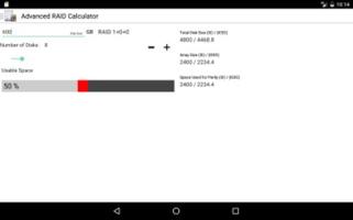 Advanced RAID Calculator screenshot 7