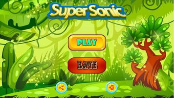 Super Sonic Jungle World Run imagem de tela 1