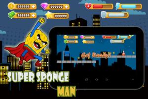 Super sponge man Affiche