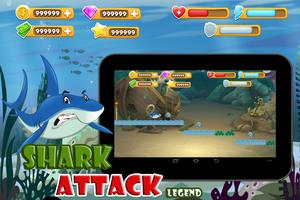 Shark attack legend free screenshot 1