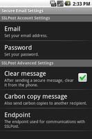 SSLPost Email Encryption imagem de tela 1