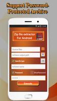 Zip File Extractor-Unzip Tool Plakat