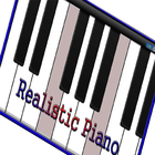 Realistic Piano icône
