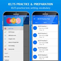 IELTS Practice - IELTS test - Writing & Vocabulary Affiche