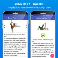 Yoga Daily Fitness - Yoga Pose ảnh chụp màn hình 3