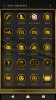 Carbon Gold For XPERIA™ screenshot 1