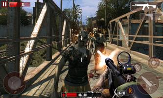 Dead Zombie Shooting Target 3D स्क्रीनशॉट 1