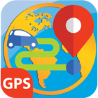 Navigation GPS icône