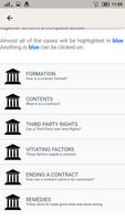 Law Made Easy! Contract Law Screenshot 1