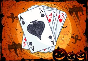 Solitaire Halloween Card Game captura de pantalla 1