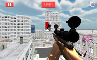 Sniper City Elite 3D Shooter Affiche