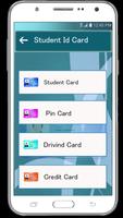 Student ID card Template–Fake Student Card Creator Affiche