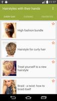 Hairstyles with their hands penulis hantaran