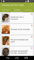 Hairstyles with their hands syot layar 1