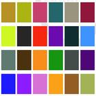 آیکون‌ Colors vocabulary