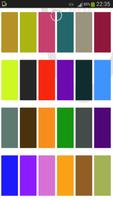 Colors vocabulary Affiche