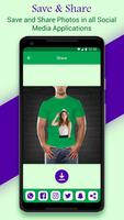 T Shirt Photo Editor पोस्टर