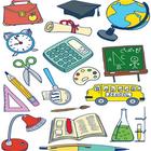 آیکون‌ School Stationery Vocabulary