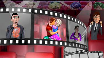 Ice Princess Theater Kissing Girl Game screenshot 1