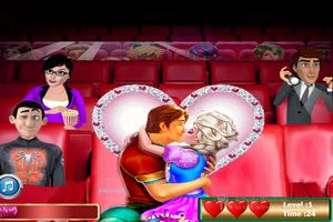 Ice Princess Theater Kissing Girl Game screenshot 2