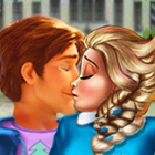 Ice Princess High School Kissing Girl Game icône