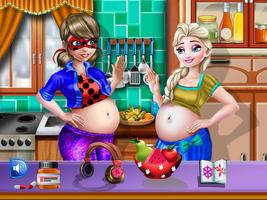 Ladybug & Ice Queen Pregnant 스크린샷 1