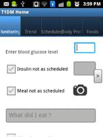 T1DM - Manage Type 1 Diabetes Cartaz