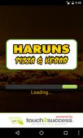 Haruns Pizza And Kebab پوسٹر