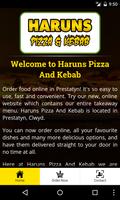 برنامه‌نما Haruns Pizza And Kebab عکس از صفحه