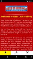 Pizza On Broadway capture d'écran 1