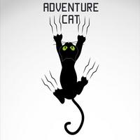 Adventure Cat Affiche