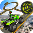Renn-Quad Bike Moto Stunt: ATV unmöglich Track