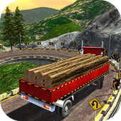 Offroad Transport Cargo Truck-icoon