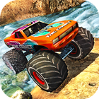 Off road Monster Truck Derby Zeichen