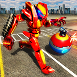 Roboter Auto Ball Transform Kampf Zeichen