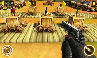 Gun Bottle Shooting Expert 3D screenshot 1