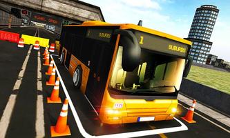 City Coach Bus Parking Simulator 2018 Plakat