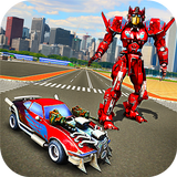 Robot Car War Transform Fight icon