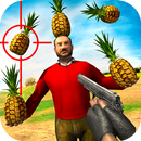 Jogo de tiro ao abacaxi 3D APK