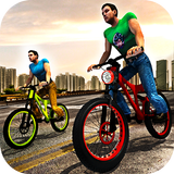 Piloto de bicicleta Rider 3D ícone