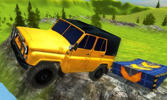 Offroad Hill Prado Jeep Drive Plakat